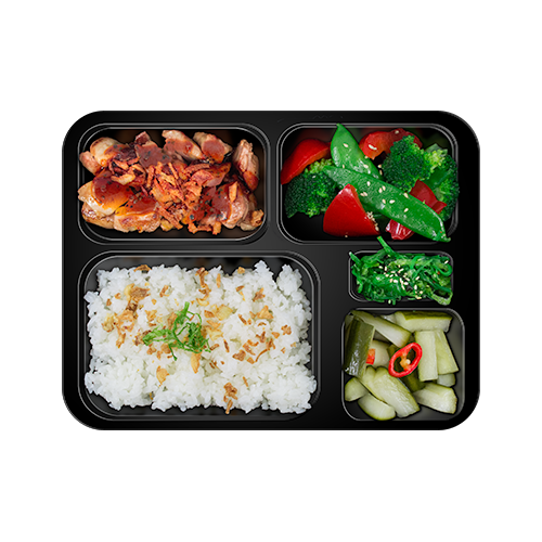 Bentobox Chicken + witte rijst